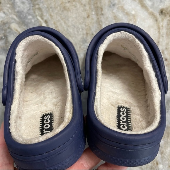 CROCS Classic Lined Unisex Kids Clogs 12 c 13 - Picture 6 of 10